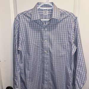 Brooks Brothers Regent Long Sleeve Button Up Dress Shirt Size 14.5-32
